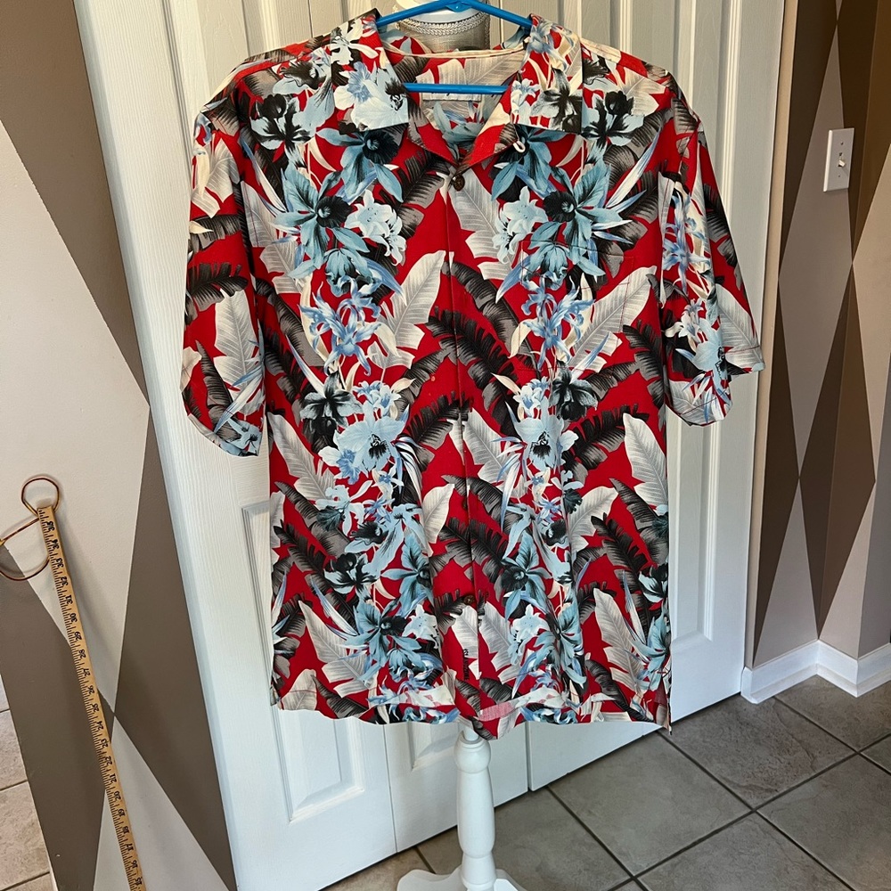 Tommy Bahama button down shirt, size L